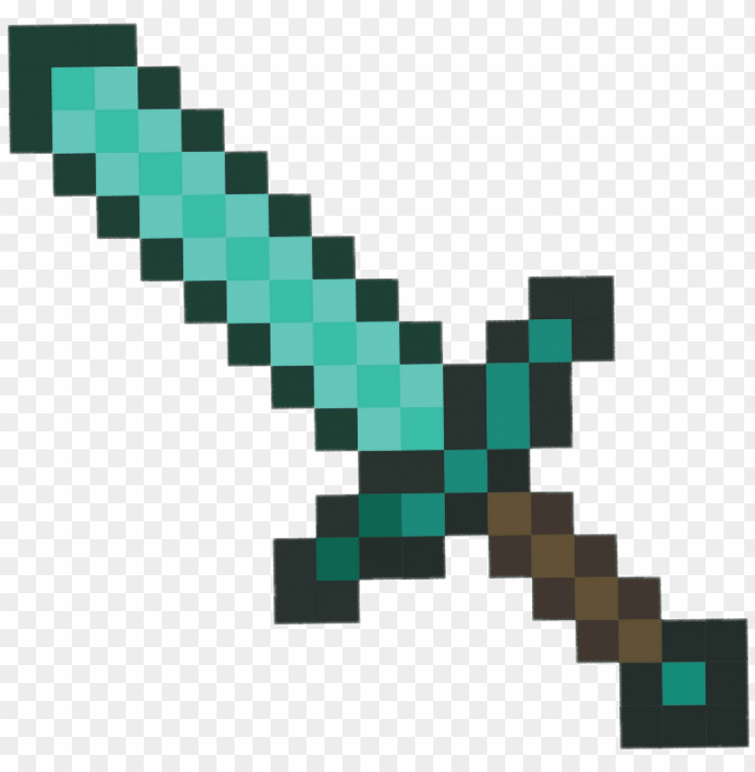 mc freetoedit remixit minecraft diamond sword left PNG transparent with Clear Background ID 219183