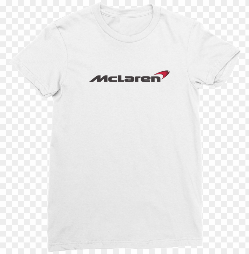 mclaren logo classic womens t shirt shirt PNG transparent with Clear Background ID 437380