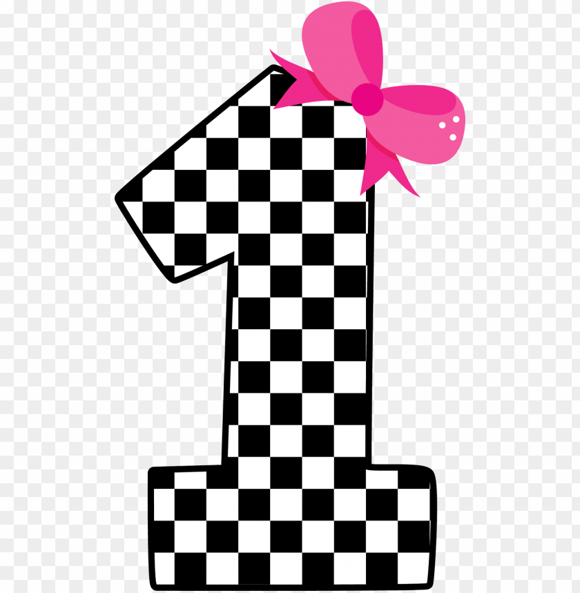 birthday number 1 clipart