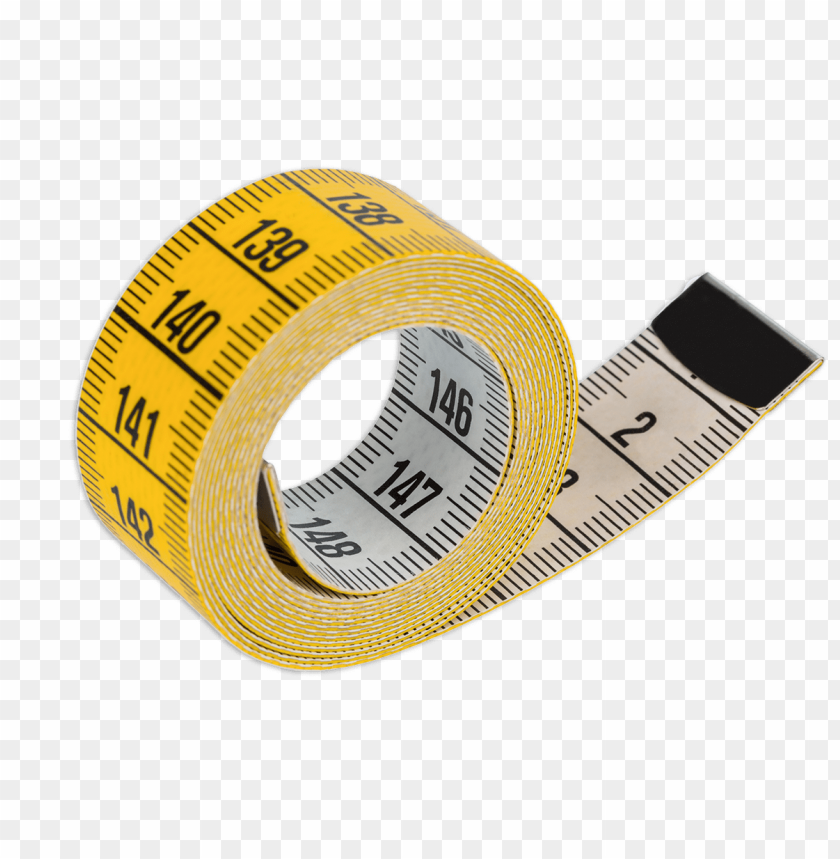 Transparent Background PNG of measure tape - Image ID 16305