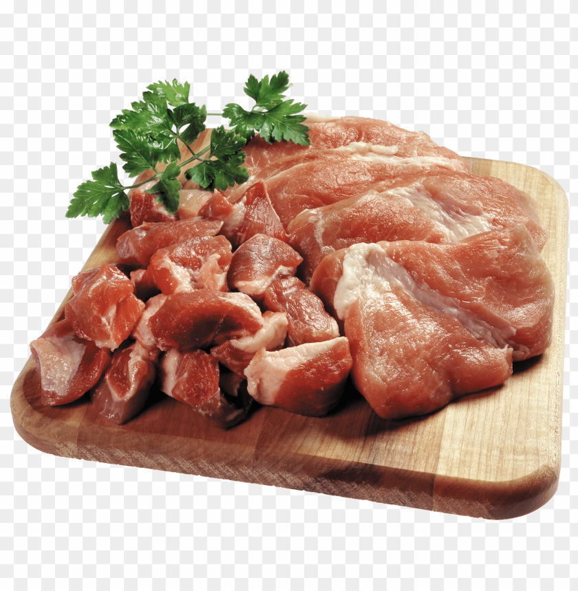 meat, parsley