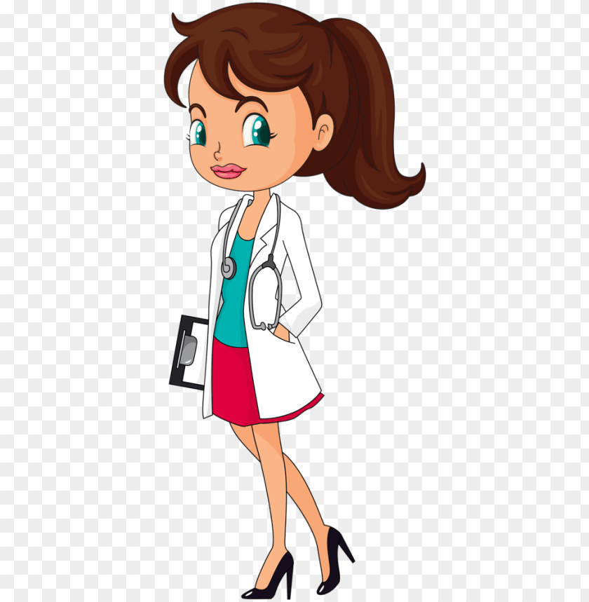 Medico Hospital Doentes E Etc Doctor Clipart Girl Png Image With Transparent Background Toppng - dr bubble roblox