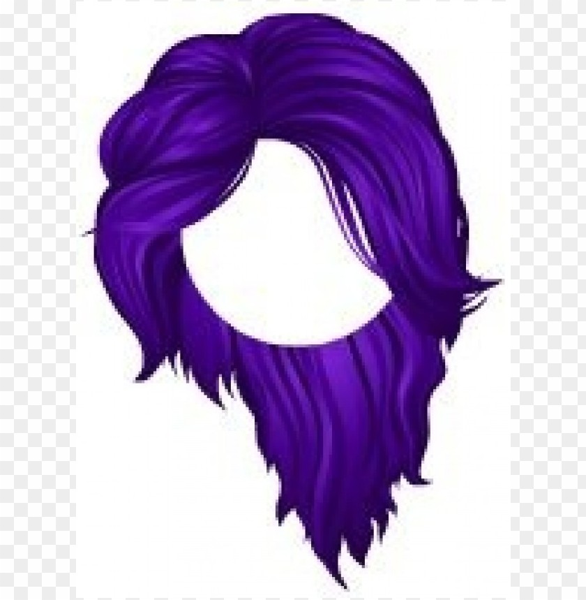 medieval fantasy jumba wavy hair purple png - Free PNG Images@toppng.com