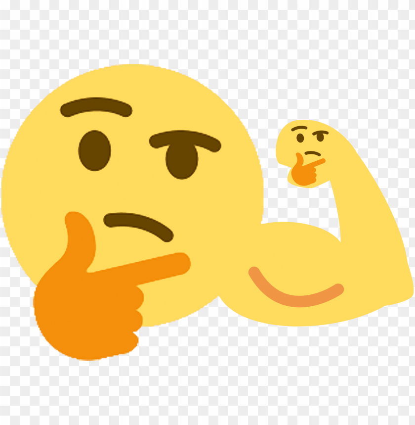 Memes Nobody Asked For - Thinking Emoji Png Transparent PNG