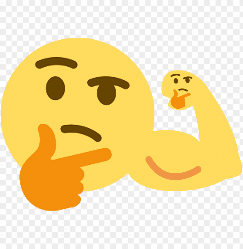 Lossing - Thinking Emoji Meme Transparent Transparent PNG