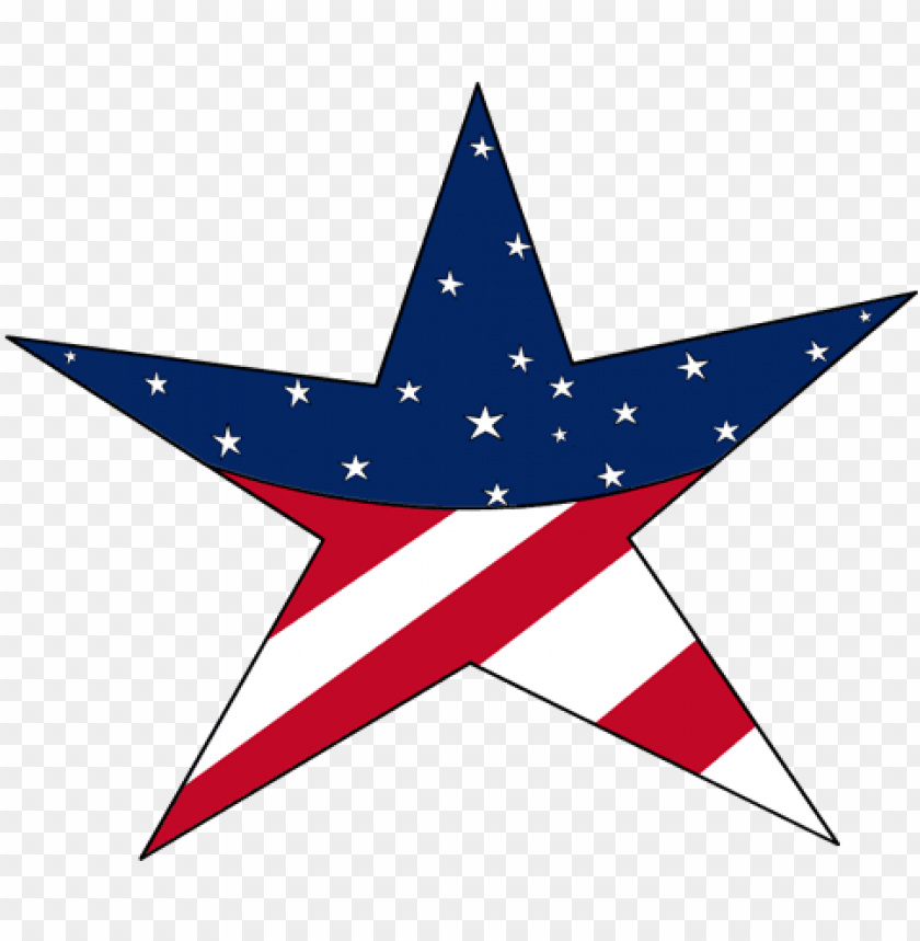 Memorial Day Clipart Clipart Stars Memorial Day - Memorial Day Star PNG Transparent Background