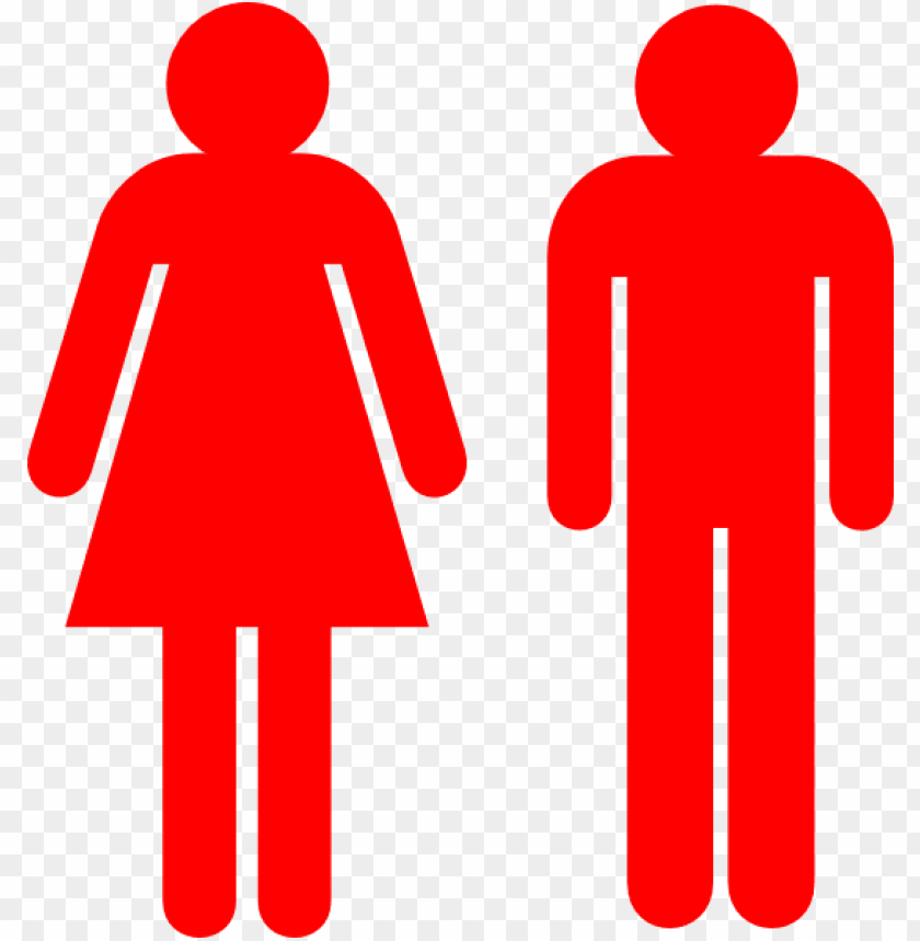 Download Men Clipart Red Woman Stick Figure Red Png Image With Transparent Background Toppng