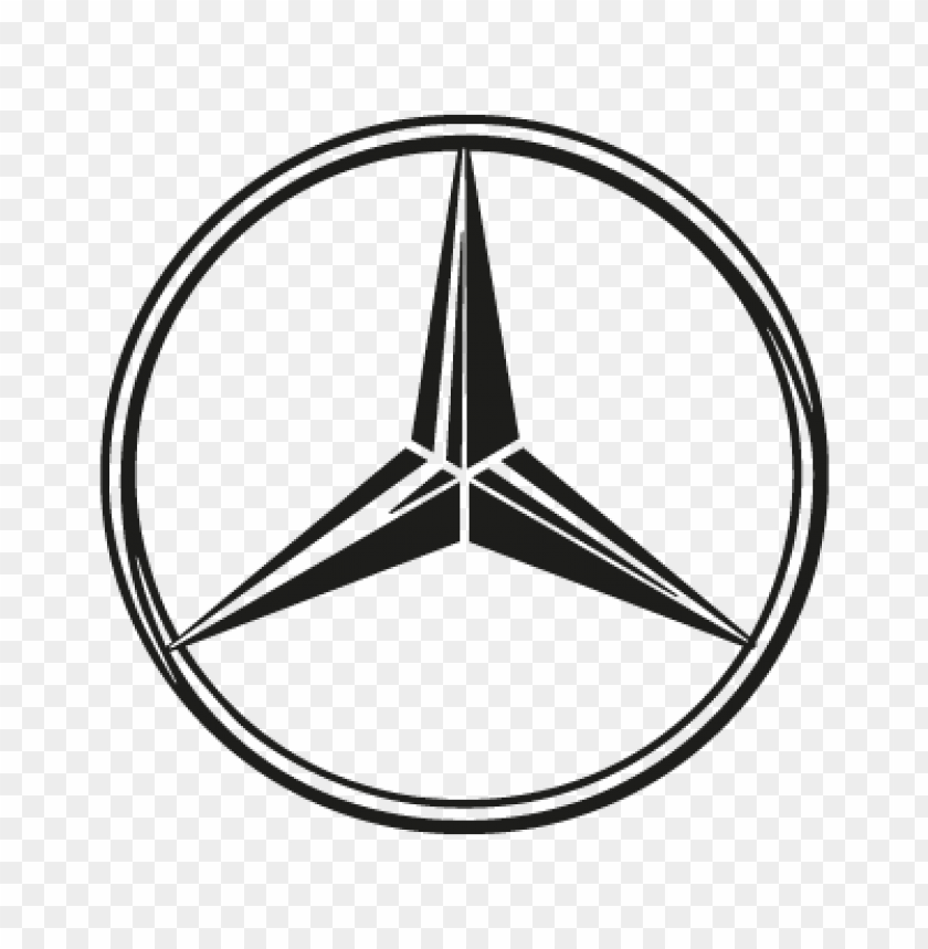  mercedes benz automotive vector logo - 464980