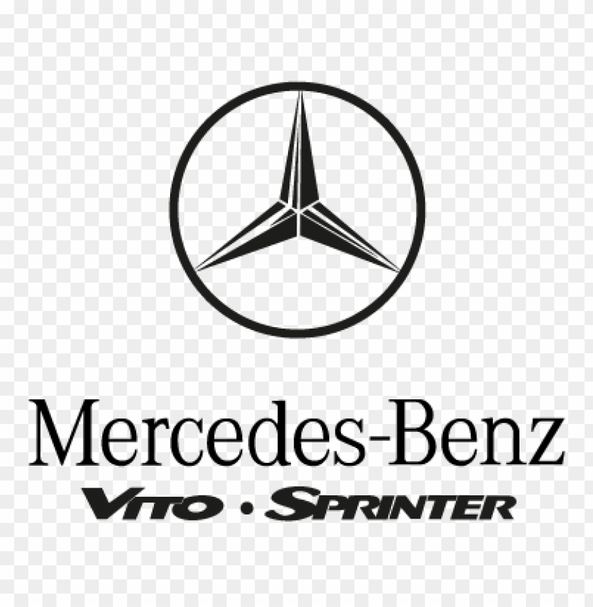mercedes vito-sprinter vector logo free@toppng.com