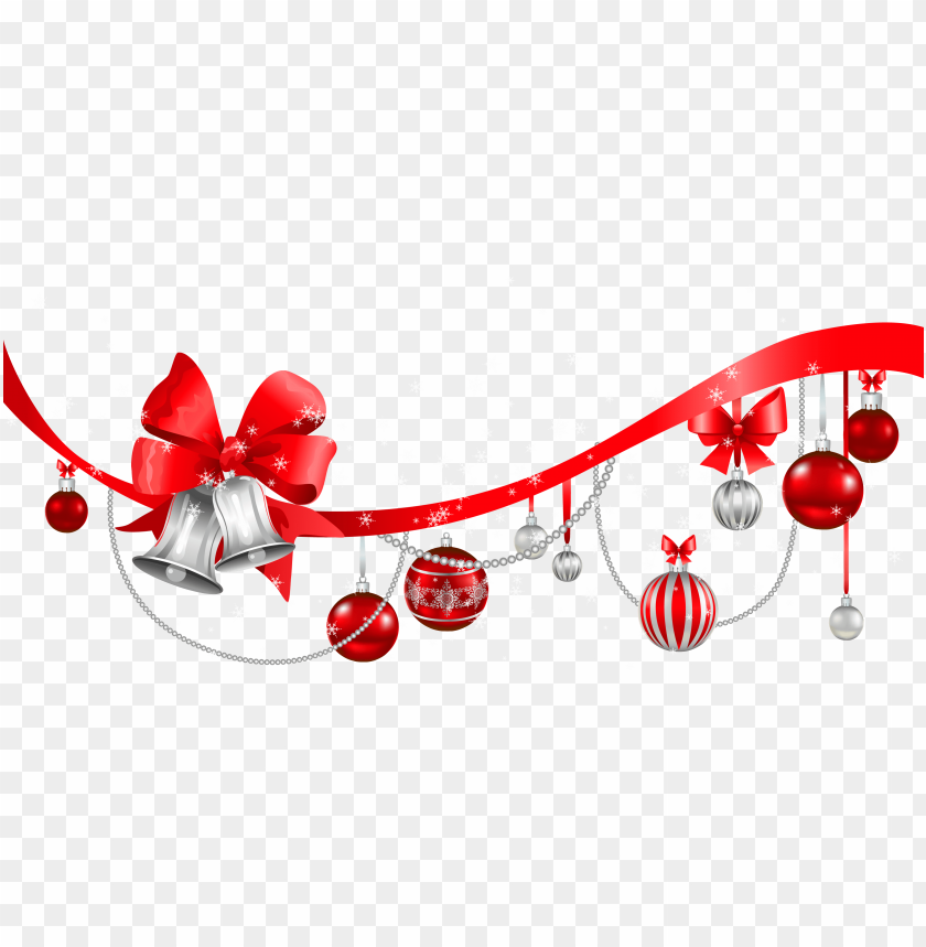 merry christmas decoration PNG image with transparent background | TOPpng