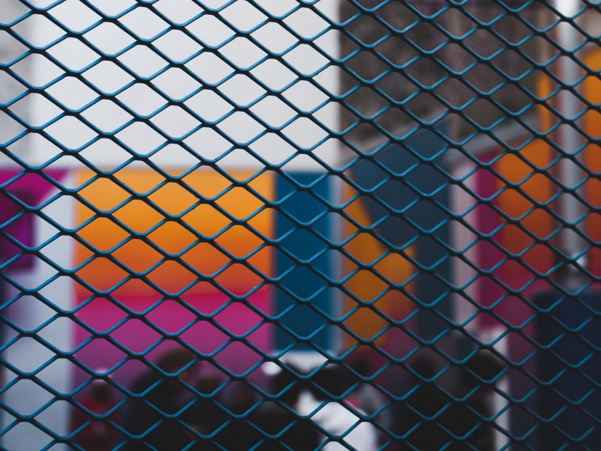 mesh, grid, fence, blur
