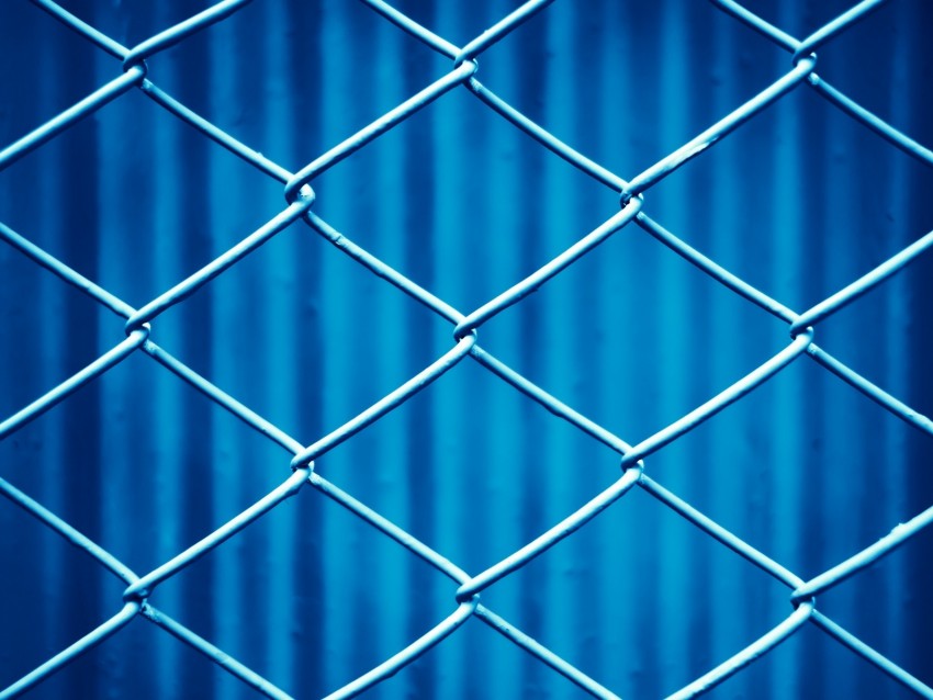 mesh, metal, braided, blue, macro