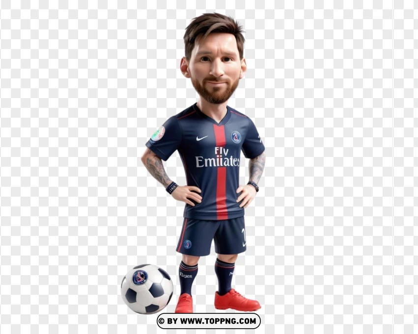 3D Character,    Football Player,  Messi,football,    cartoon,    3D,    isolated