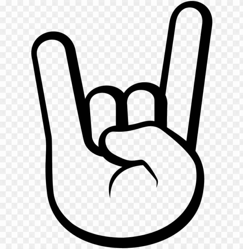 metal horns png rock n roll emoji PNG transparent with Clear Background ID 176149