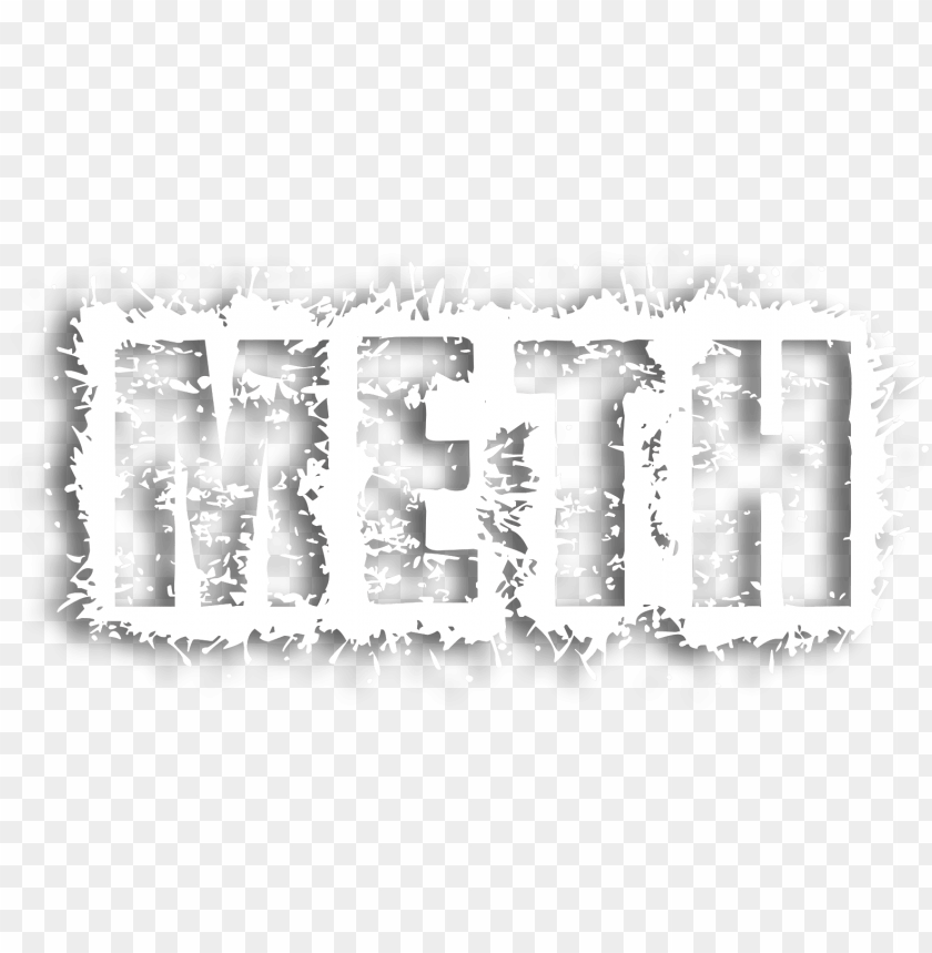 meth logo white n clear meth logo calligraphy PNG transparent with Clear Background ID 392044