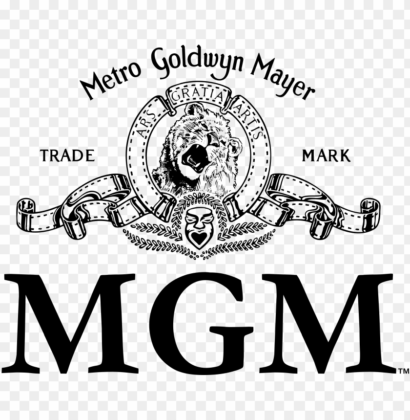 mgm logo metro goldwyn mayer vector PNG transparent with Clear Background ID 176487