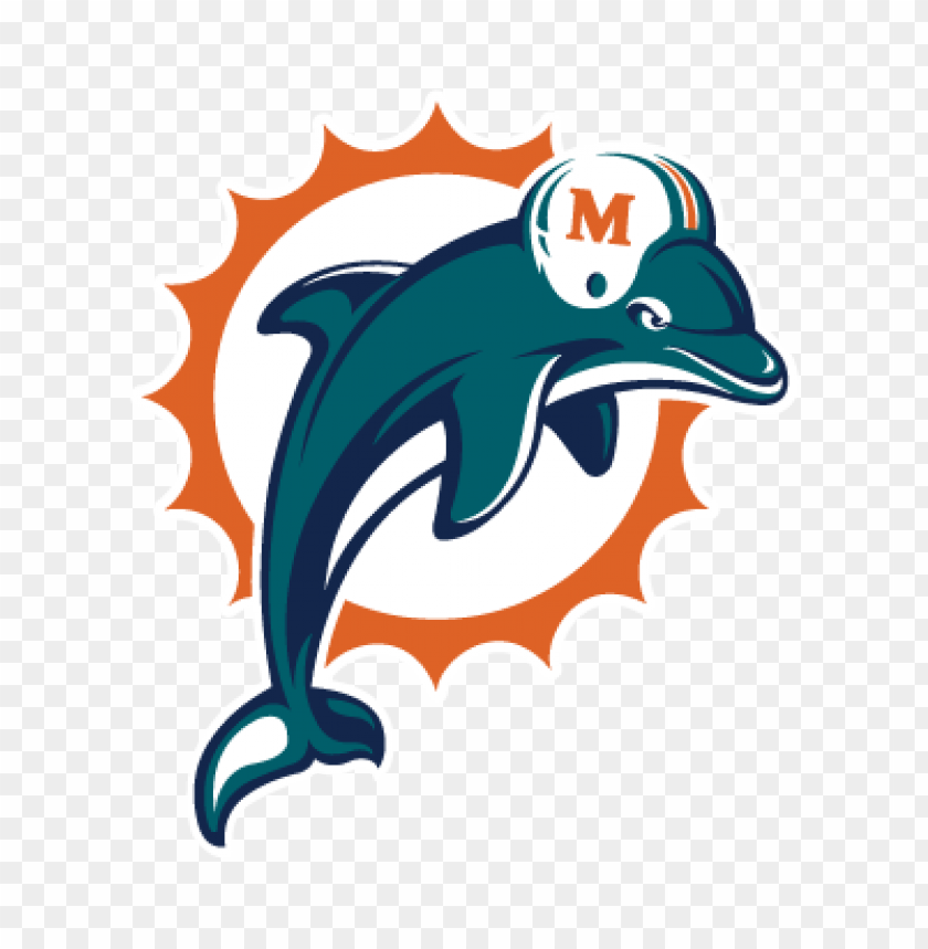  miami dolphins logo vector free download - 467371