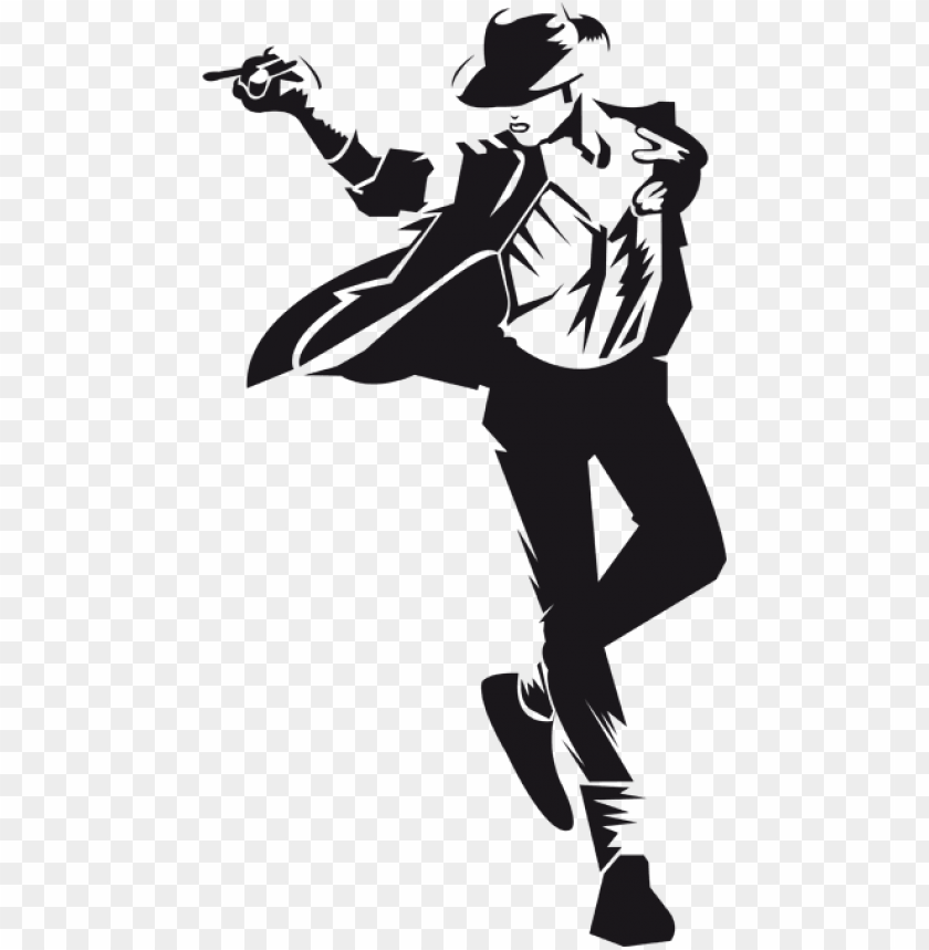 michael jackson silhouette art PNG transparent with Clear Background ID 178571
