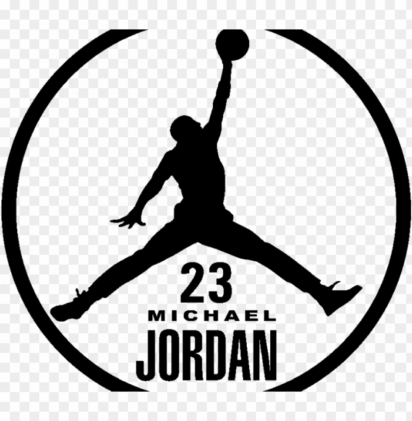 michael jordan silhouette sticker silhouette michael - michael jordan logo PNG image with transparent background@toppng.com