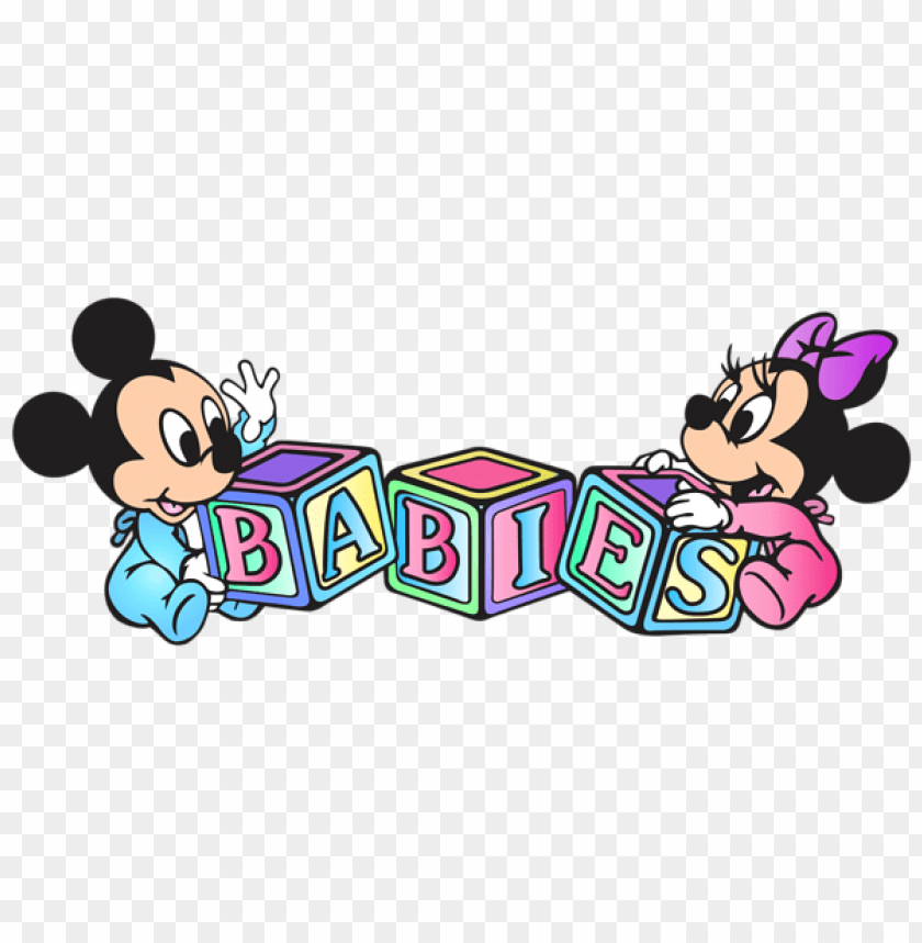minnie and mickey baby