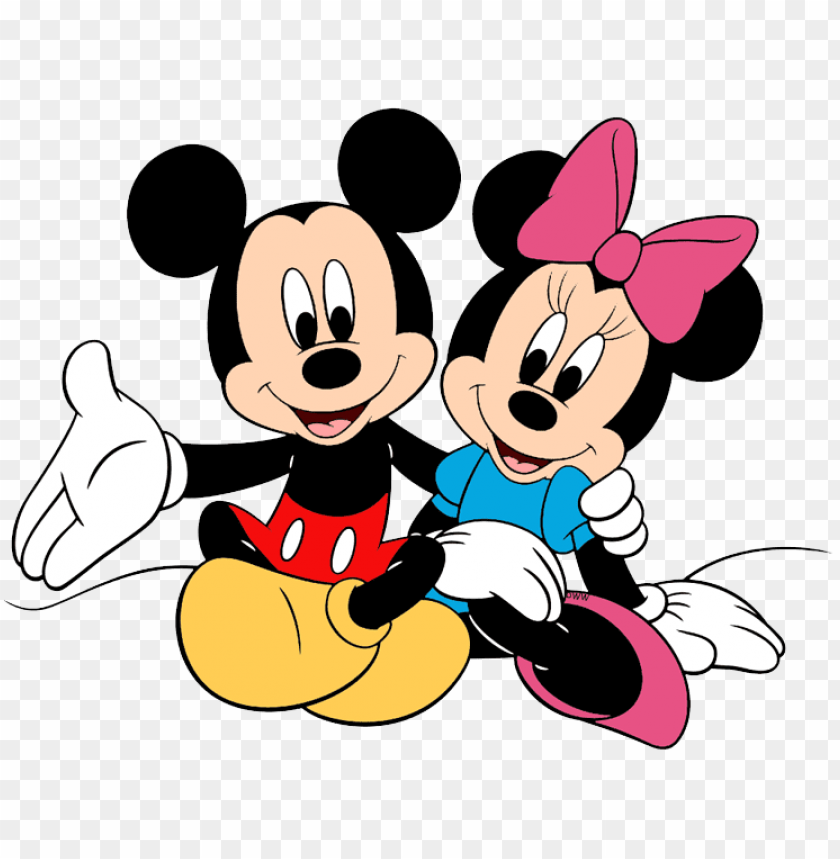 free PNG mickey, minnie posing - minnie mouse y mickey PNG image with transparent background PNG images transparent