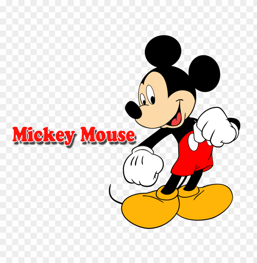 mickey mouse clipart png photo - 37738