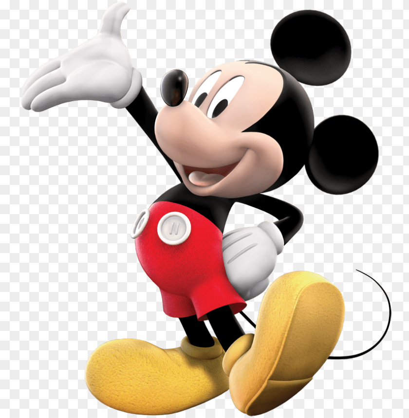 cartoon character, mouse, animated figure, colorful design, playful pose, iconic design, cheerful expression