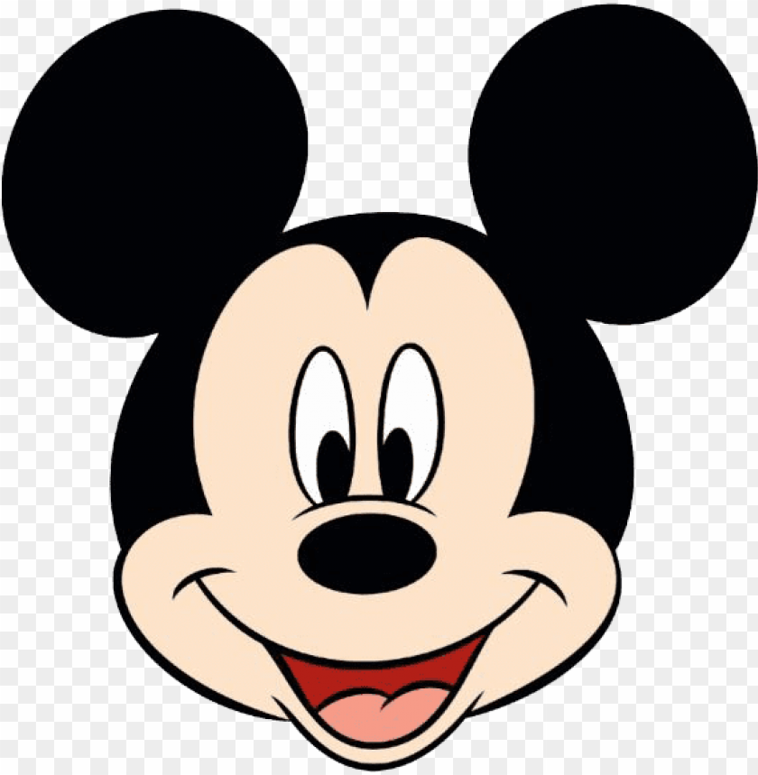Printable Mickey Mouse Face