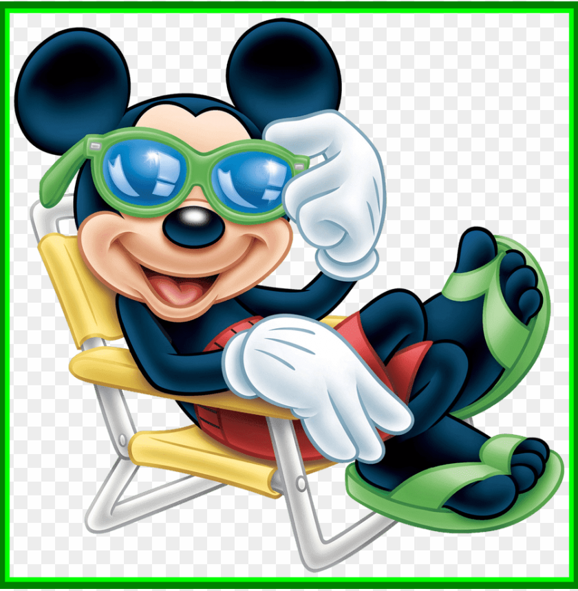 mickey mouse summer PNG transparent with Clear Background ID 93828