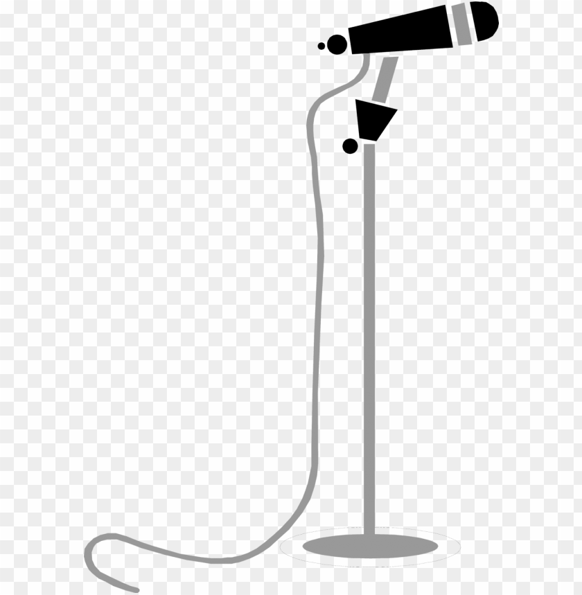 Microphone Microphone Stand Clip Art PNG Image With Transparent Background@toppng.com