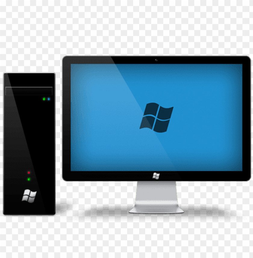 Clear microsoft desktop pc PNG Image Background ID 70476