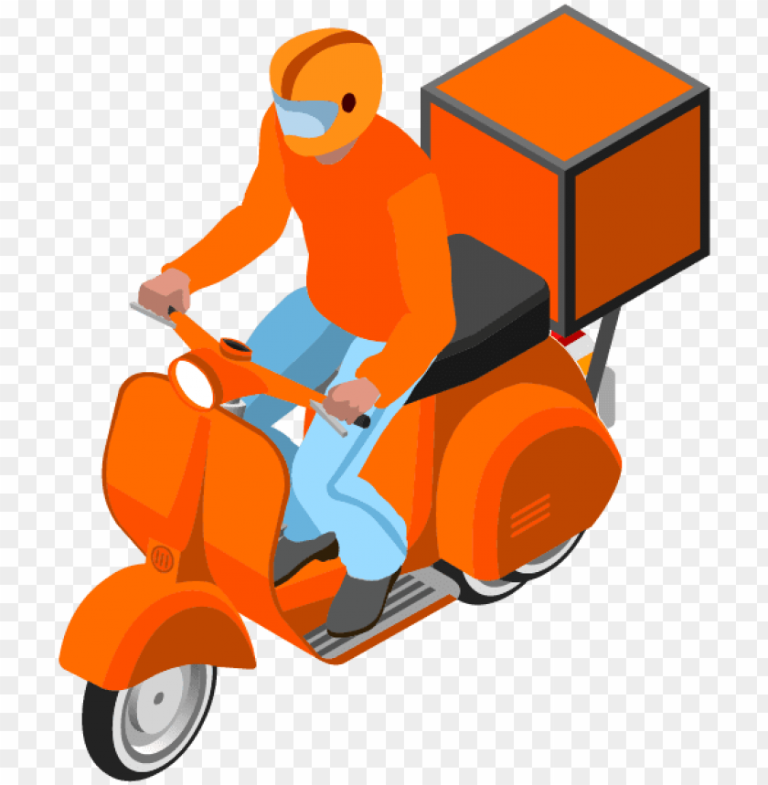 background, orange cone, delivery, warning, symbol, construction, box