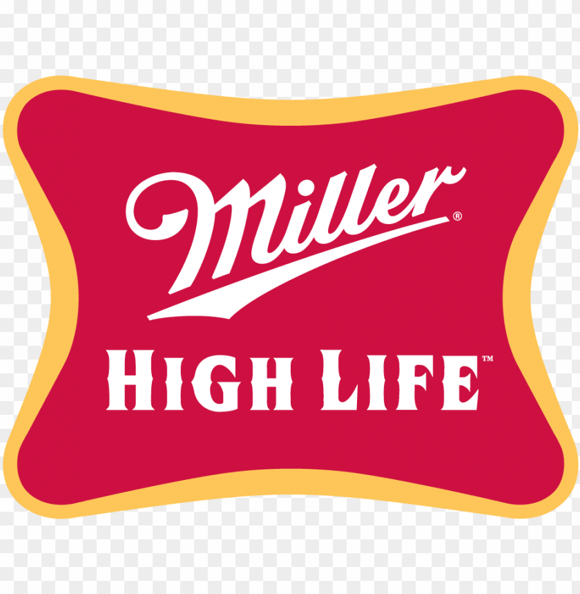 miller high life - miller high life beer logo PNG image with transparent background@toppng.com