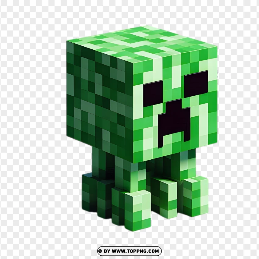 Minecraft Creeper PNG Transparent Background