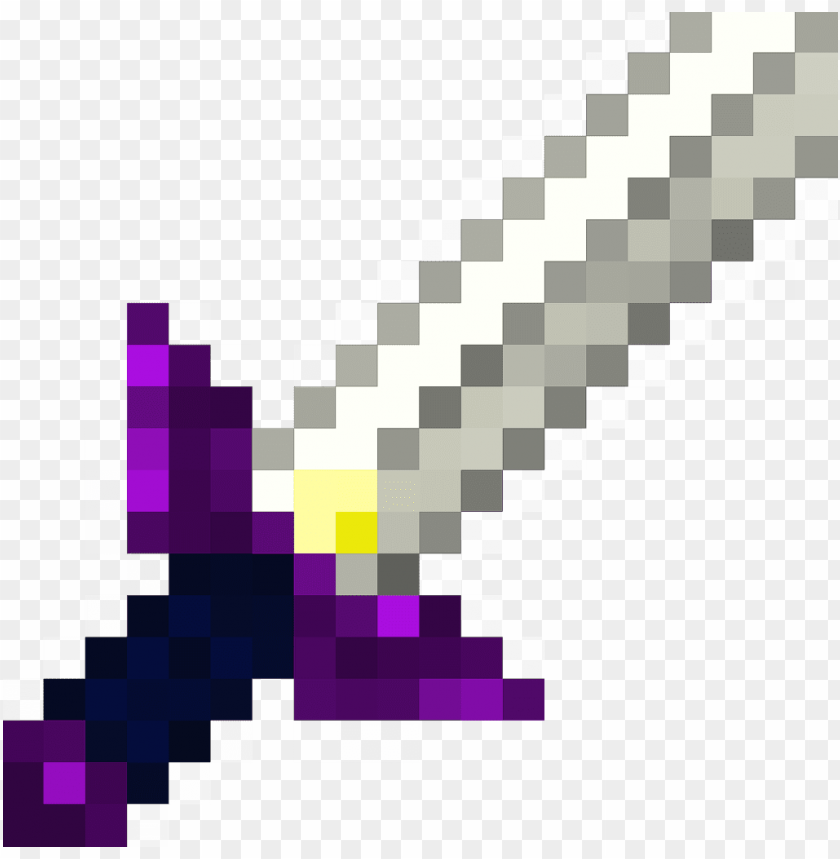 Minecraft Enchanted Diamond Sword - Minecraft Sword Png, Transparent Png -  1184x1184 (#178432) - PinPng