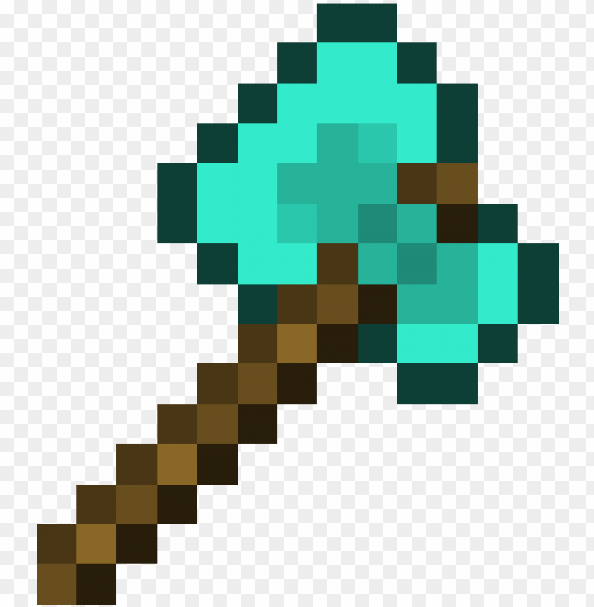 minecraft diamond axe png png transparent - moraine lake PNG image with transparent background@toppng.com