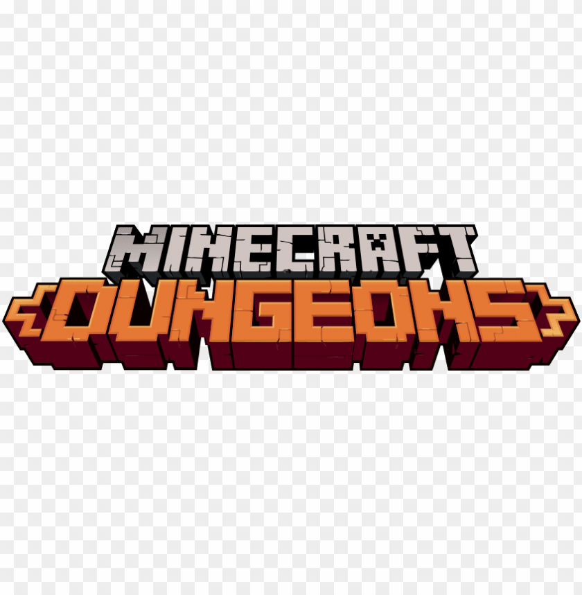 Minecraft Dungeons Logo Graphic Desi Png Image With Transparent Background Toppng