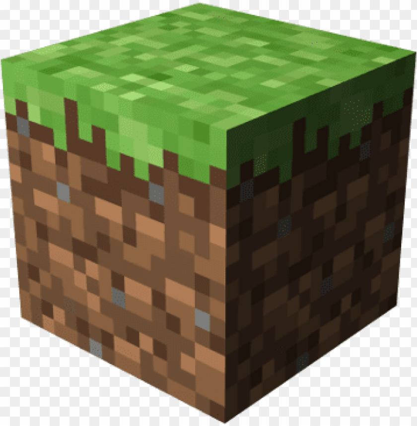 Minecraft Grass Block Pixel Detail - Minecraft Grass Block PNG Image With Transparent Background