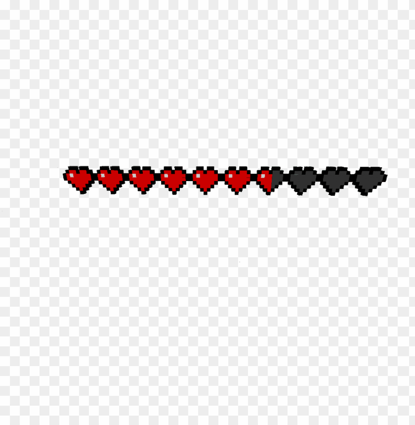 Minecraft Health Bar Png Image With Transparent Background Toppng