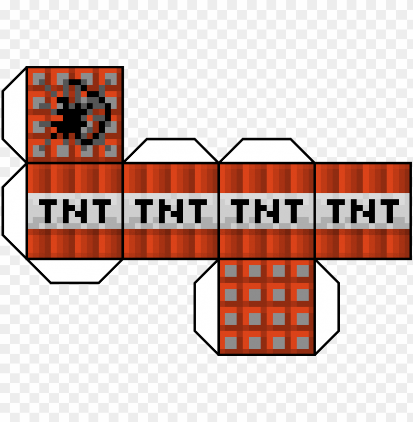 minecraft paper template tnt minecraft tnt block papercraft PNG transparent with Clear Background ID 163982