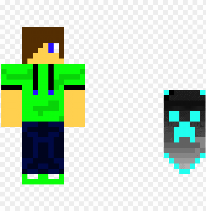 minecraft skin and cape - skins para pixel gun 3d PNG image with  transparent background | TOPpng