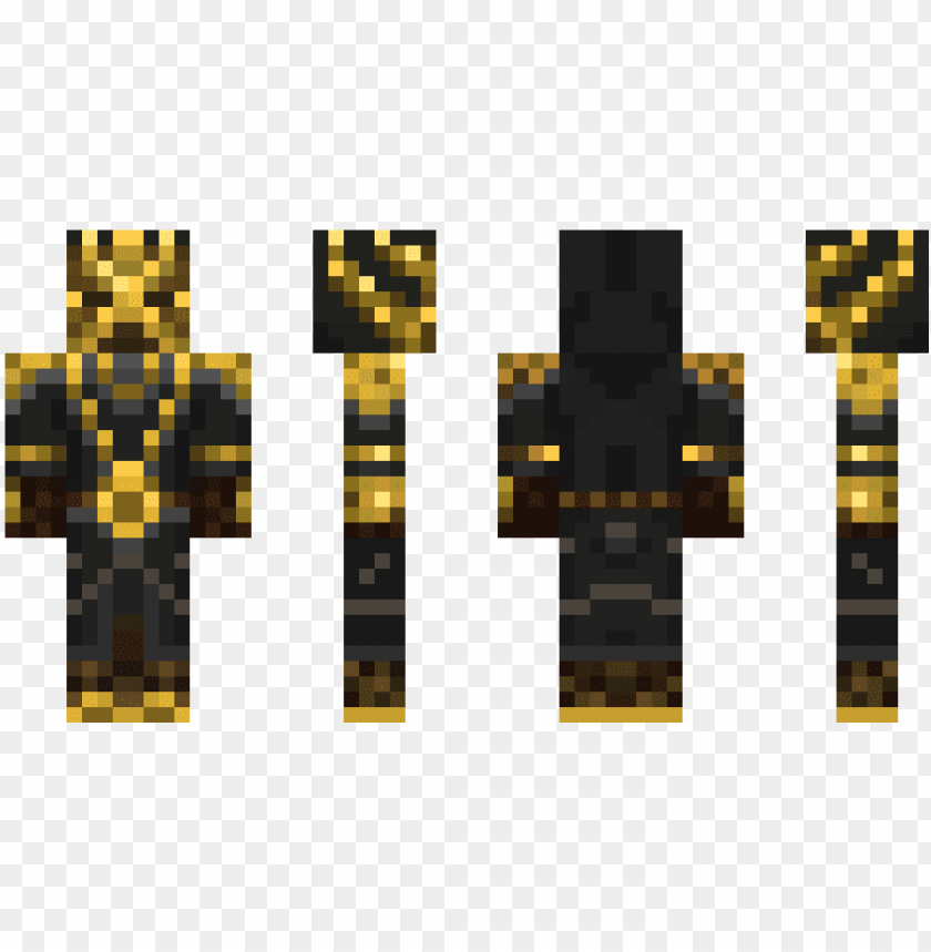 Minecraft Gold Block Skin - Free Transparent PNG Download - PNGkey