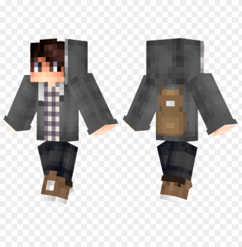 Minecraft In Bac Pac Boy In PNG Image With Transparent Background | TOPpng