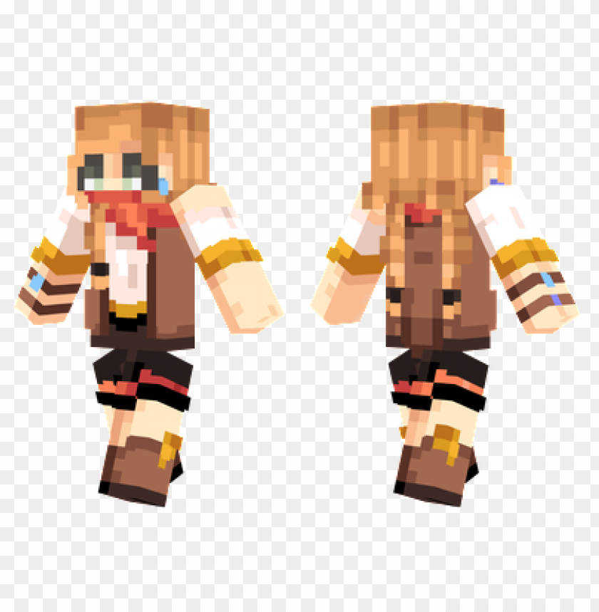 Minecraft Skins Bandit Girl Skin Png Image With Transparent Background Toppng - roblox bandit skin
