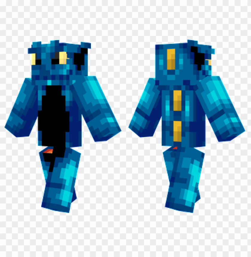 minecraft skins blue dragon skin PNG transparent with Clear Background ID 458617