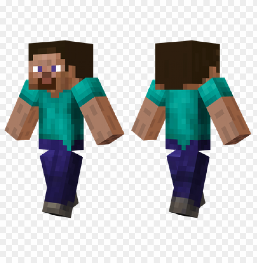 Minecraft Skins For Paper Craft - Free Transparent PNG Clipart Images  Download