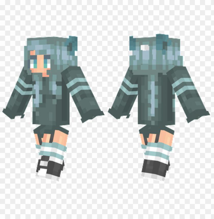 Minecraft Skins Cat Ears Skin Png Image With Transparent