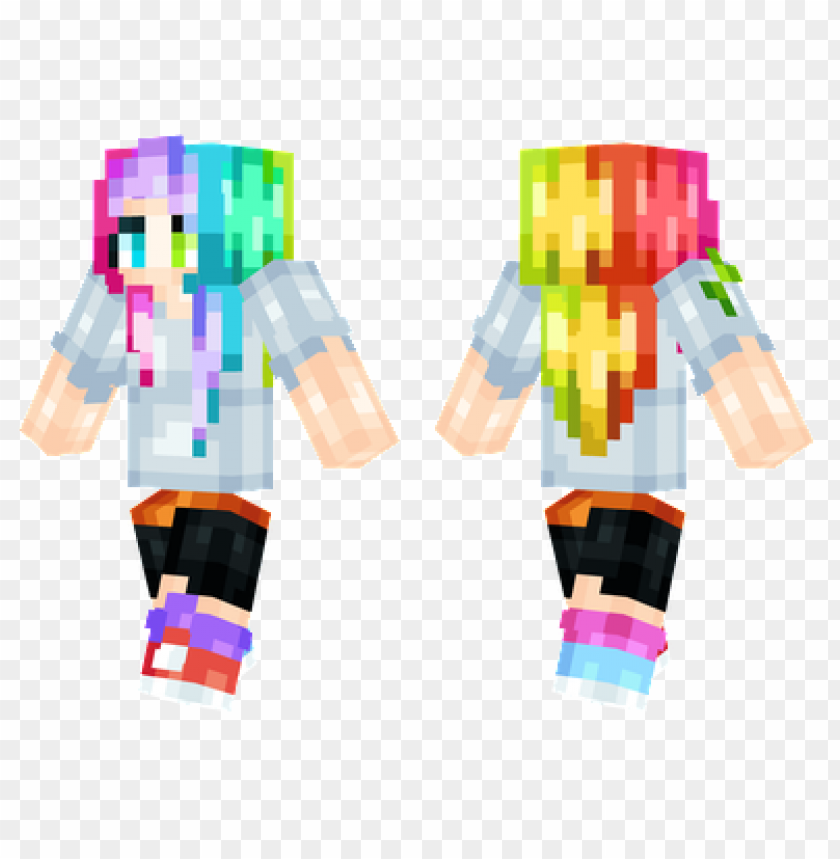 colorful skin,minecraft skins, minecraft, minecraft people png