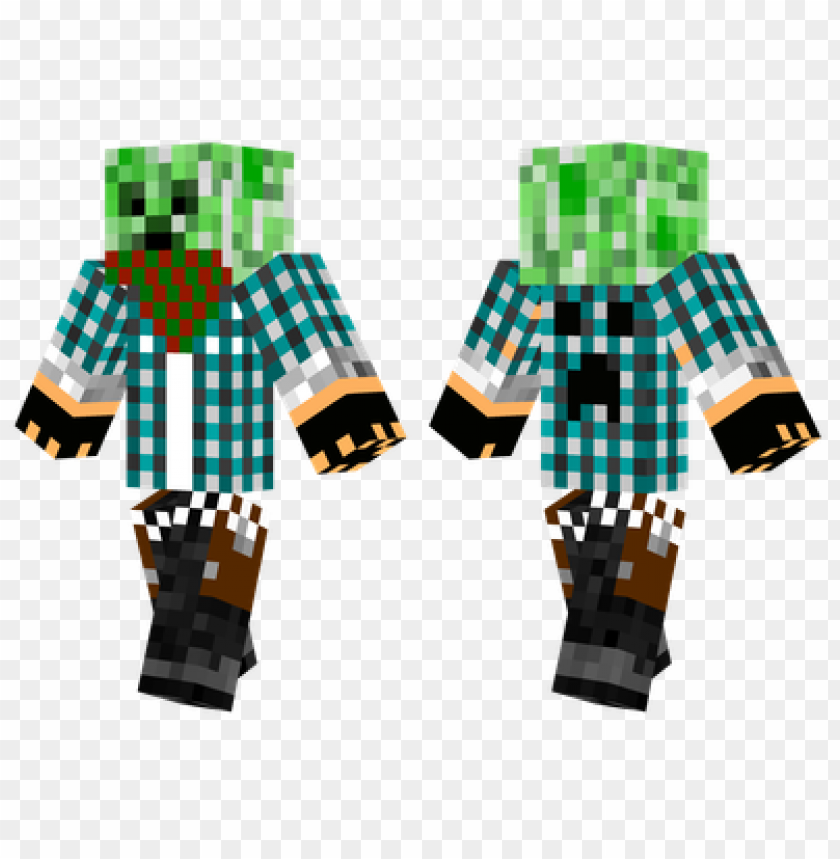 Popular PNGs. free PNG minecraft skins creeper gangster skin PNG image with...