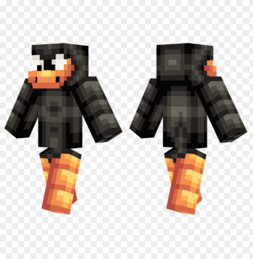 free PNG minecraft skins daffy duck skin PNG image with transparent background PNG images transparent